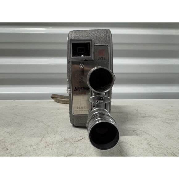 Keystone Captri 8mm Rollfilm Camera K-25 f1.9 w/ Box, Paperwork, Film, Filter - Picture 7 of 12